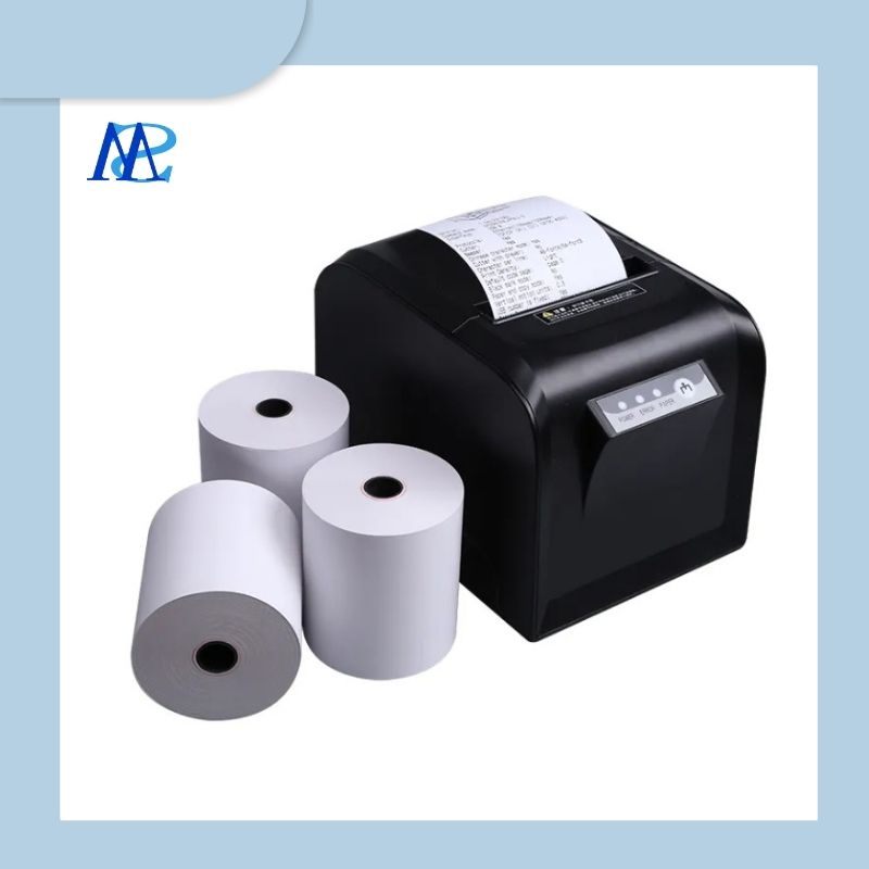 High Quality Till Roll 80 X 80 Thermal Cash Register Receipt Paper 3 1/8 for POS ATM Bank Thermal Paper Roll
