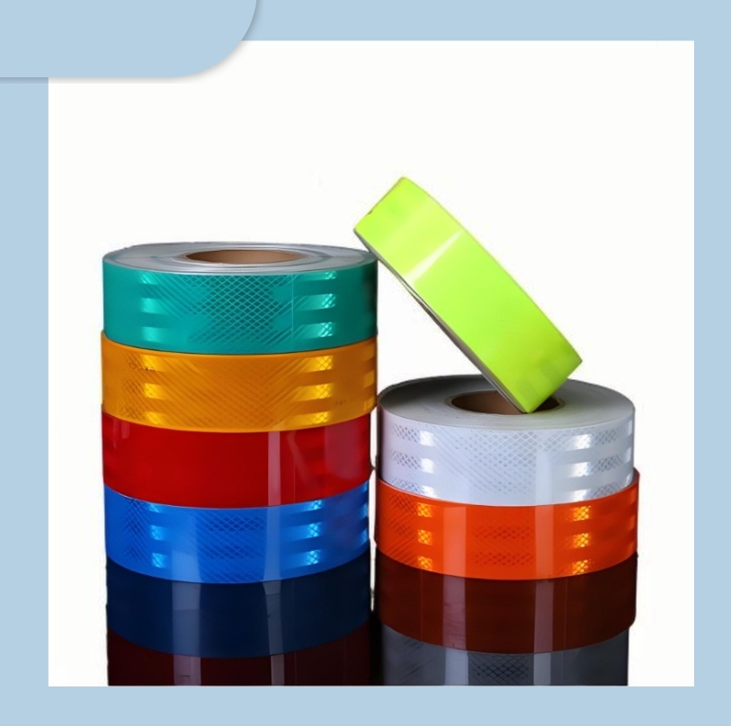 SM Reflective Sheeting Materials Commercial Grade Reflective Vinyl Film Roll for Safety Sign Printing