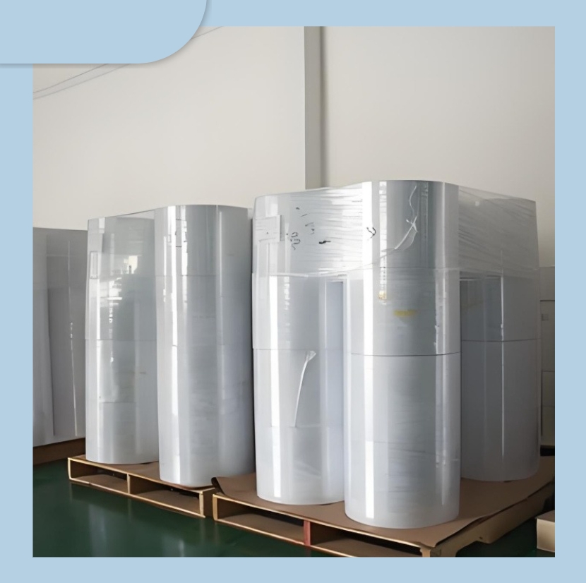 PET/PP Film Barcode Printing Thermal Transfer Label Sticker Paper Jumbo Roll