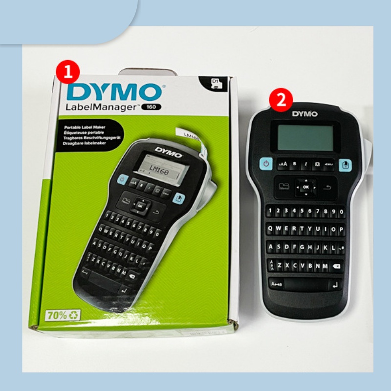 Dymo Cable Marking Printer LM-160 English Handy Portable Adhesive Cable Label Printer