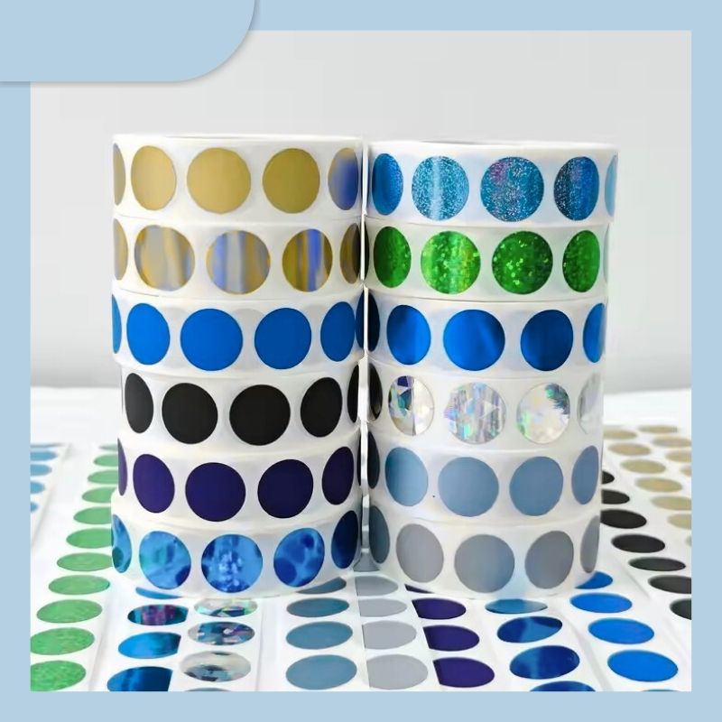 Global Supplier Custom Round Scratch Off Stickers