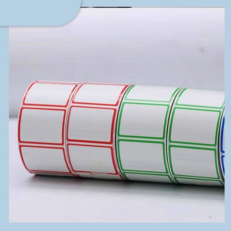 Full-color Waterproof Oil-resistant Scratch-proof Self Adhesive Thermal Frame Label Paper for Logistics Shipping