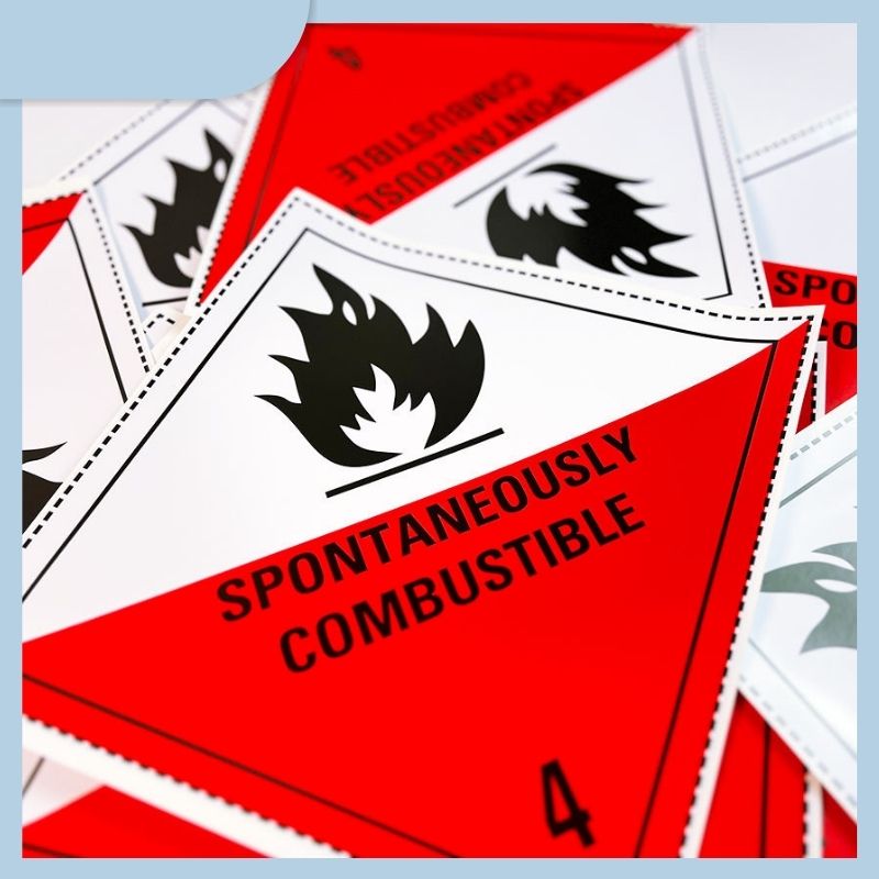 Custom Security Warning Heat-resistant Material Outdoor Sunscreen Label Weatherproof Sticker