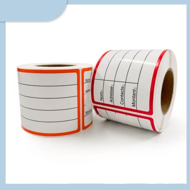 Handwritten &Thermal Transfer Printing Custom Printing Self-adhesive Thermal Label Sticker