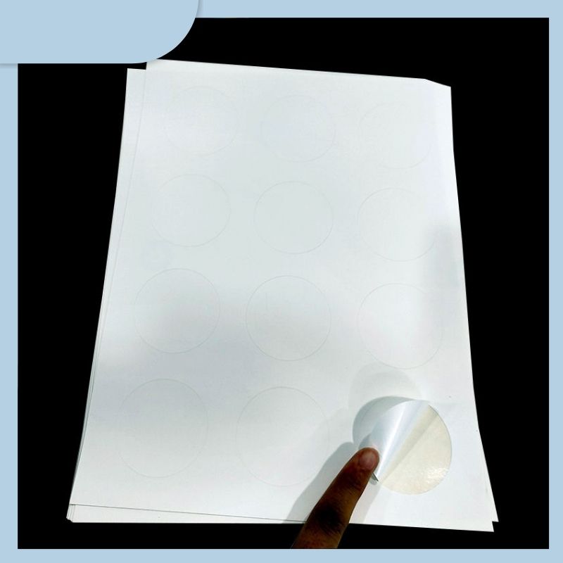 Waterproof A4 Size Printing Self Adhesive Matt PP Sticker Label Film Inkjet Paper Roll