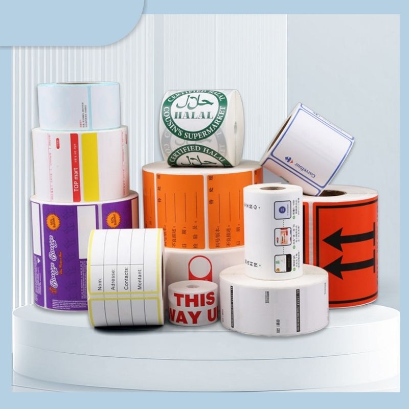 Factory Price Semi Gloss Laser Labels for Medicine Pill Bottle Waterproof Removal Adhesive Sticker Printing