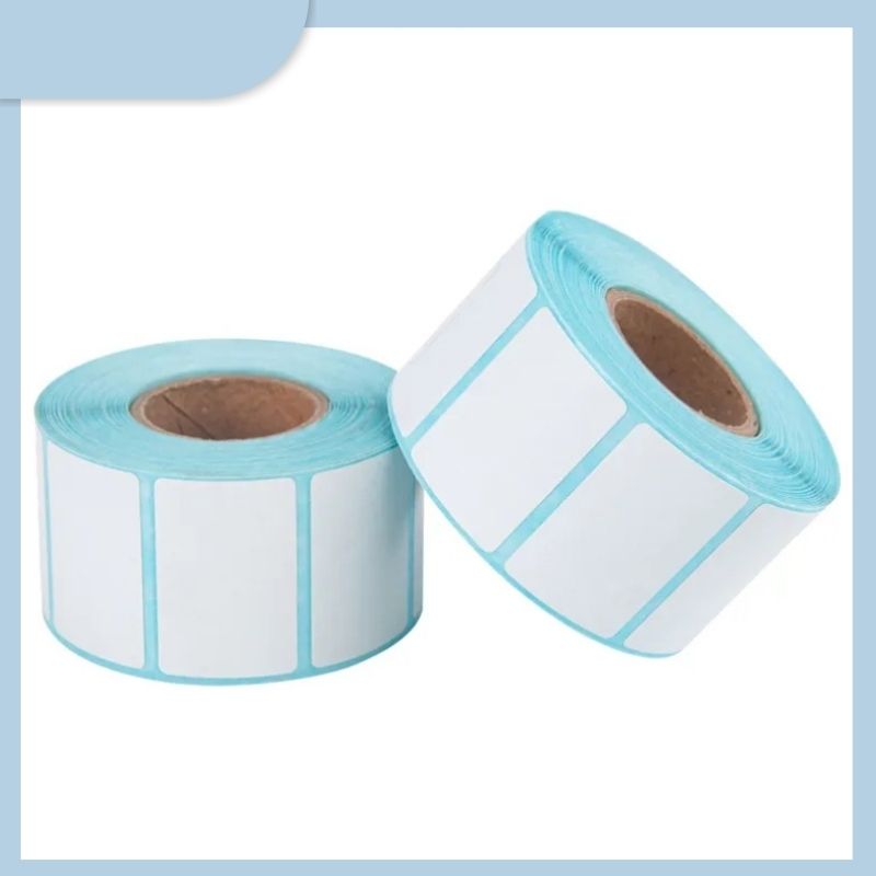 2inch 40mmx30mm 30*40 Thermal Paper Barcode Label Sticker Rolls For Shipping Packaging