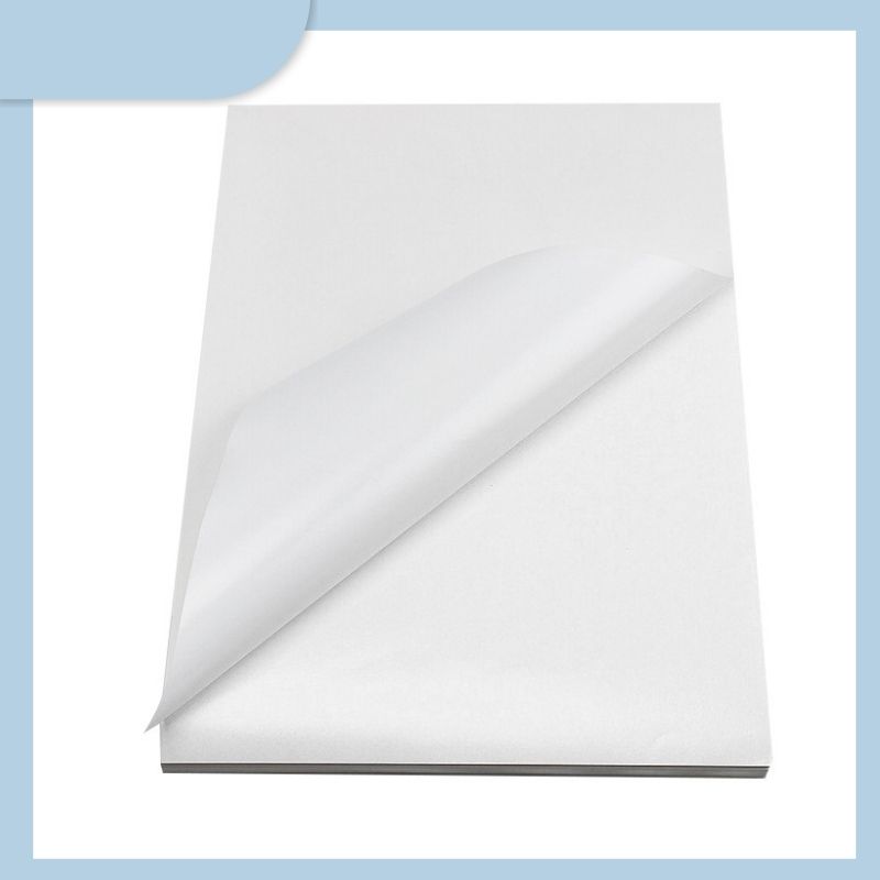 Factory Wholesale Printable Waterproof Vinyl Sticker Paper A4 Size Self-adhesive Labels for Inkjet Printer in china