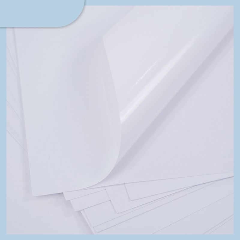 Wholesale Premium White Printable Vinyl Sticker Paper A4 Labels for Inkjet Printer Waterproof