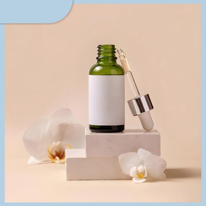 Custom Printing Waterproof Cosmetic Product Bottle Self Adhesive Packaging Labels