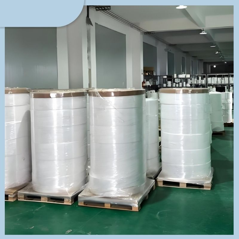 Thermal Self Adhesive Waterproof Label Material Jumbo Roll Factory Wholesale