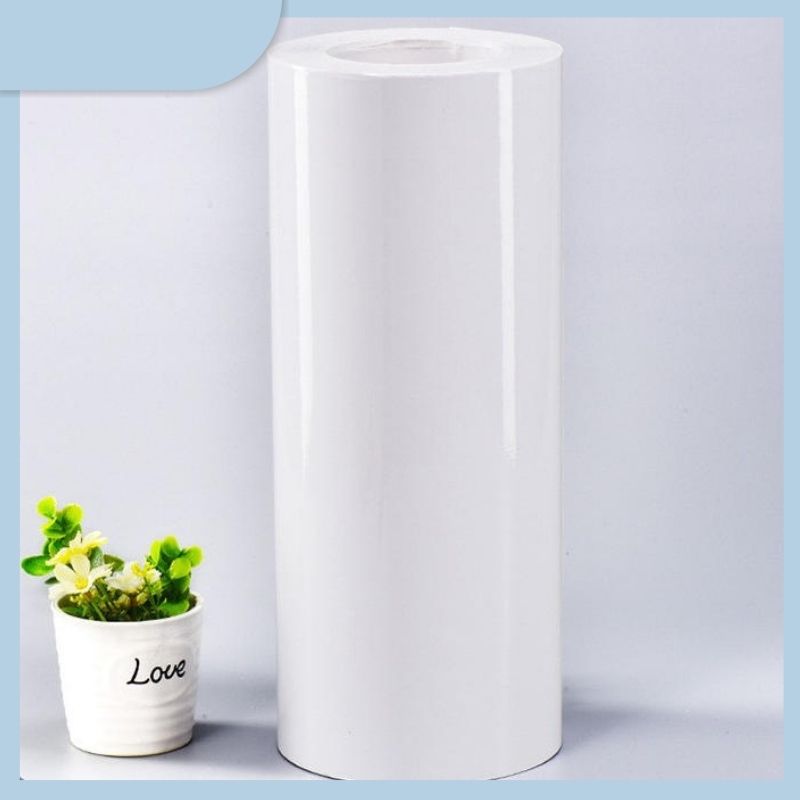 Customized Printing Label Material Transparent Static Cling PVC Self-adhesive Film