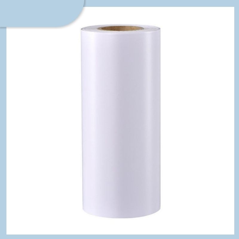 Wholesale White PVC Self-adhesive Film 120g/160g Removable/Permanent Adhesive Label Paper Material