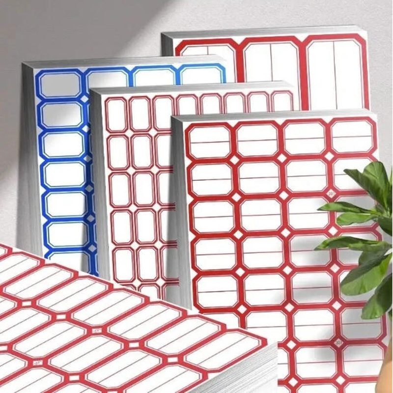 Self - Adhesive Label Stickers: Give Every Item a “Unique Identity”