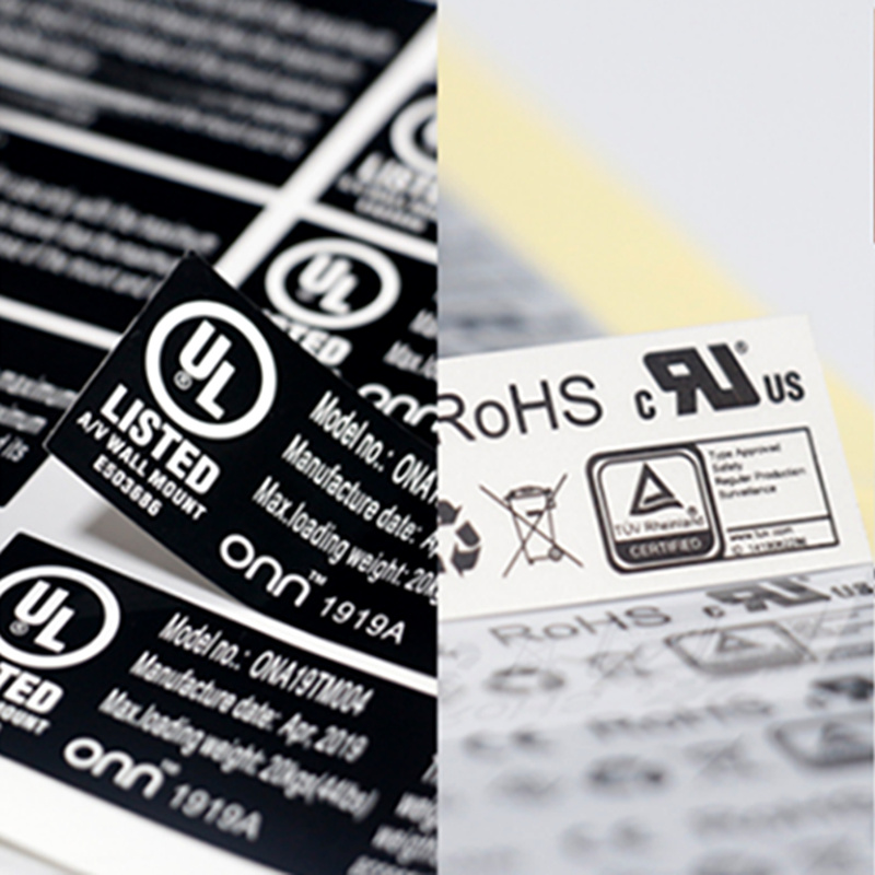 What are PGGU, PGGI, PGDQ, and PGAA in the UL969 certification system for self-adhesive labels?