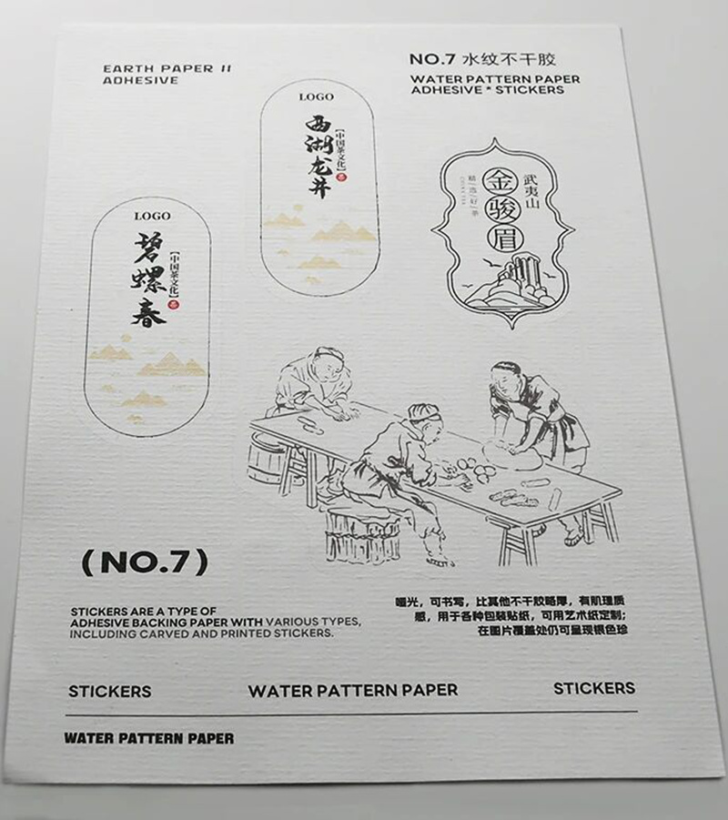 SHIMAI | Adhesive Material Guide - Paper Pattern