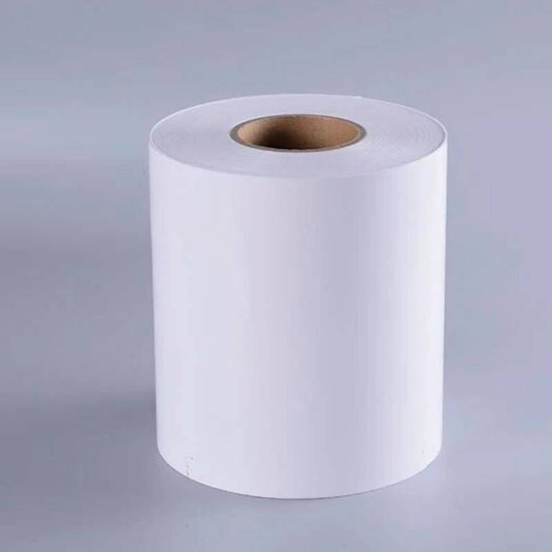 What is High-Fiber White Kraft Label Material?